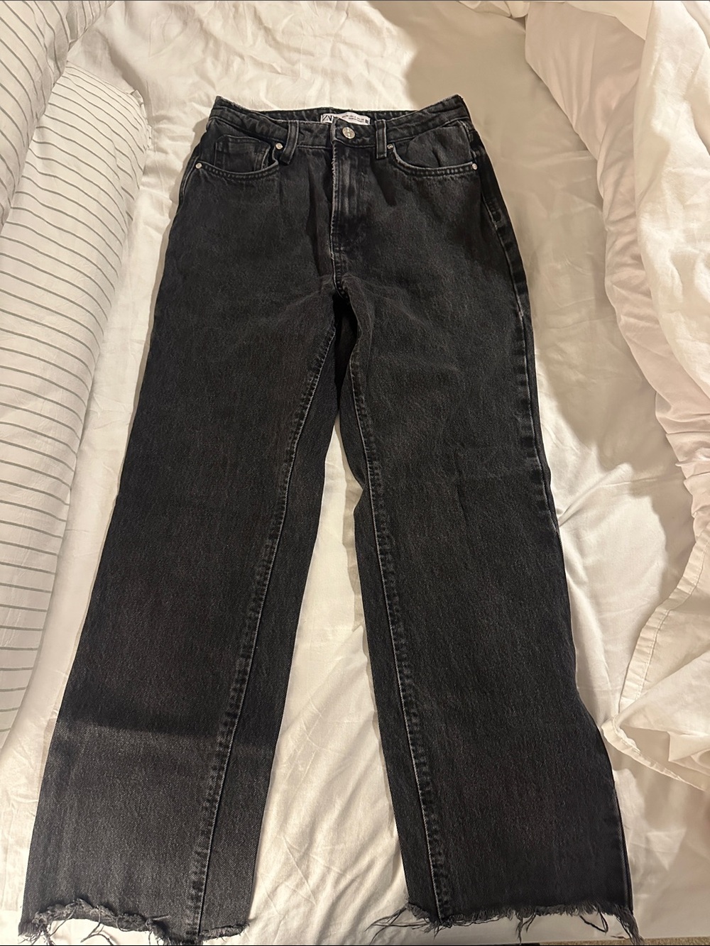 Black Straight-Leg Women's Jeans